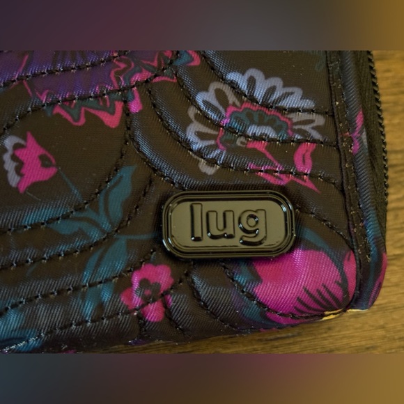 Lug Splits XL Wallet. Boho Floral Black. NWOT - Picture 9 of 10